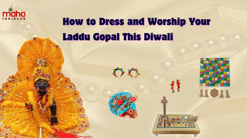 Dress and Worship Laddu Gopal on Diwali