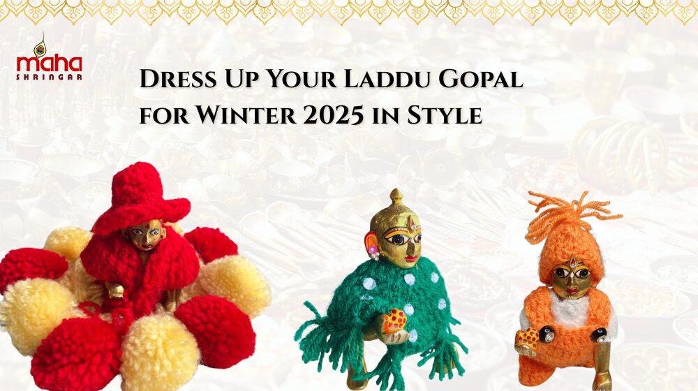 Laddu Gopal winter dresses 2025