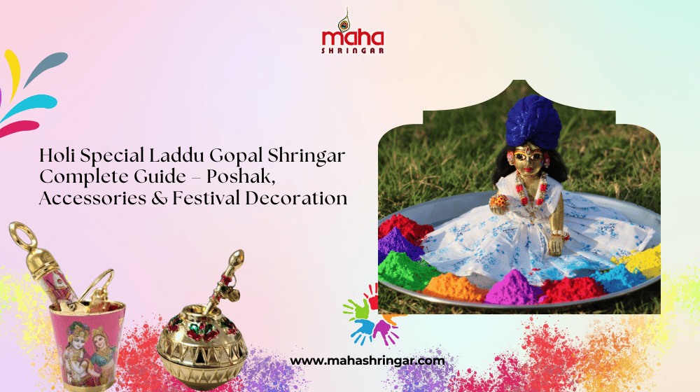 Holi Special Laddu Gopal Shringar