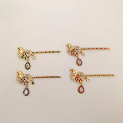 Royal Peacock Design Laddu Gopal Bansuri