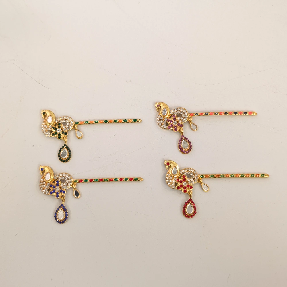 Royal Peacock Design Laddu Gopal Bansuri