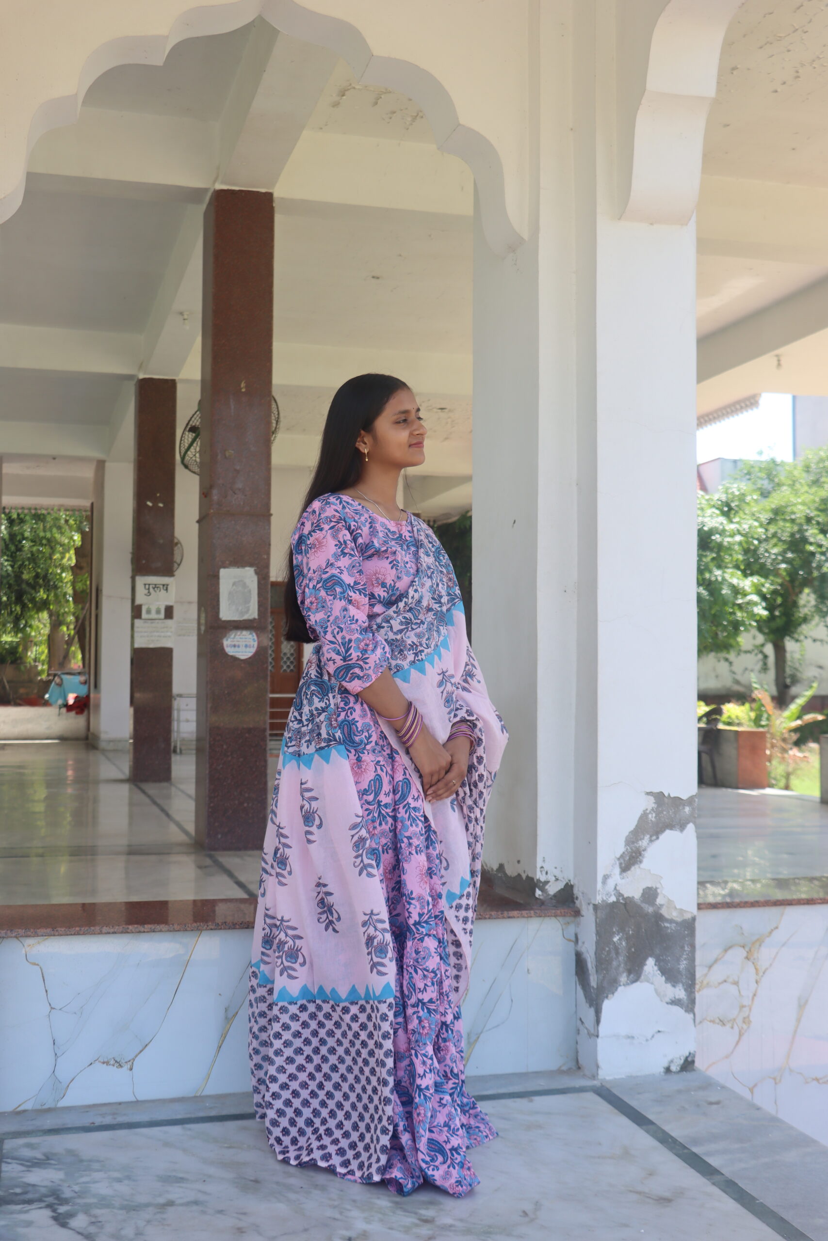 Cotton Gopi Dress Set